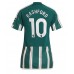 Billige Manchester United Marcus Rashford #10 Udebane Fodboldtrøjer Dame 2023-24 Kortærmet